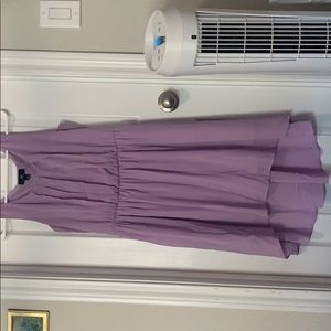Purple flowy dress